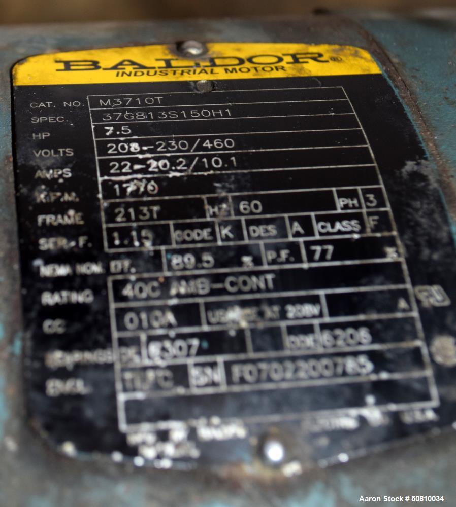 Used CDS Custom Downstream Systems Vacuum Sizing Tank, Model CVS 10-14
