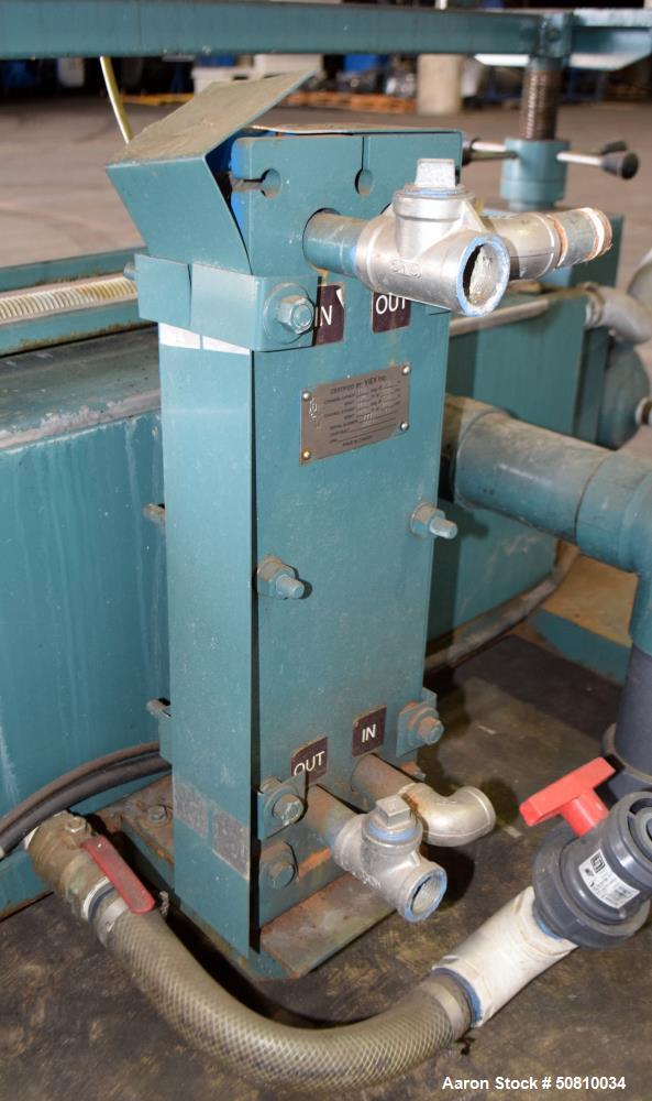 Used CDS Custom Downstream Systems Vacuum Sizing Tank, Model CVS 10-14