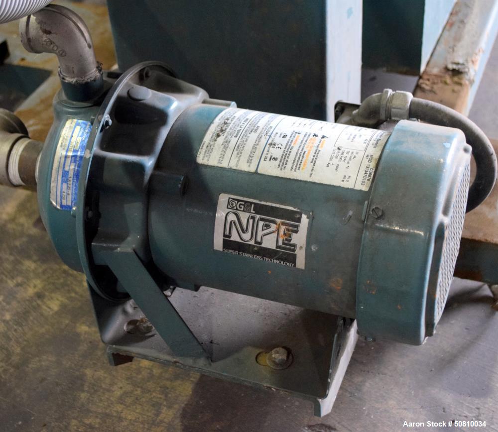 Used CDS Custom Downstream Systems Vacuum Sizing Tank, Model CVS 10-14