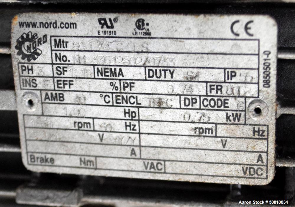 Used CDS Custom Downstream Systems Vacuum Sizing Tank, Model CVS 10-14