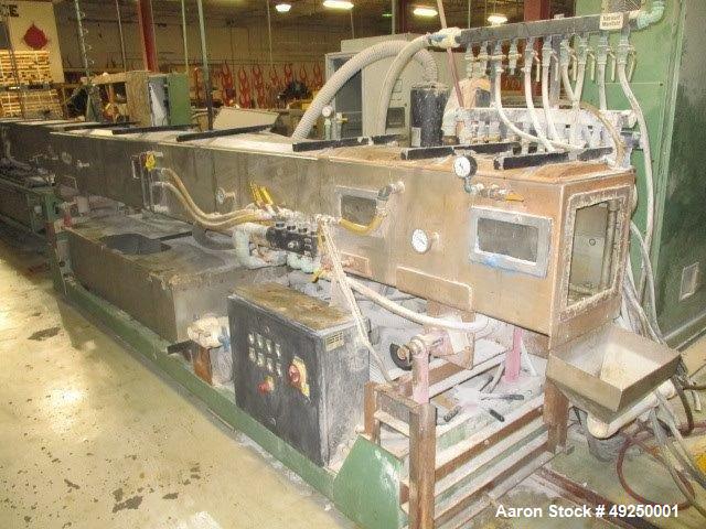 Used Conair Metaplast Vacuum Sizing Tank, Model MVS-4-15-8