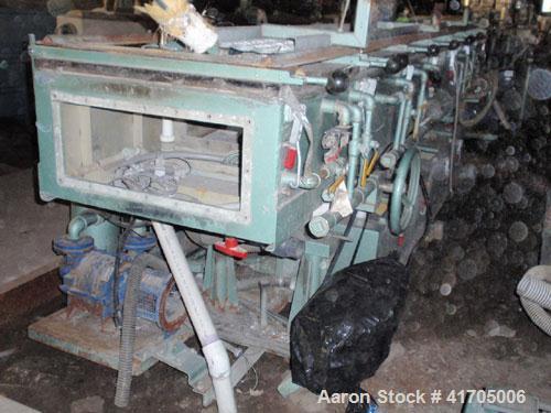 Used Conair Metaplast Vacuum Sizing / Water Tank, model MVS3-14-SPLR, stainless steel. 28" wide x 14" high x 14' long with vacuum pump system, (2) plate heat exchangers and water reservoir.