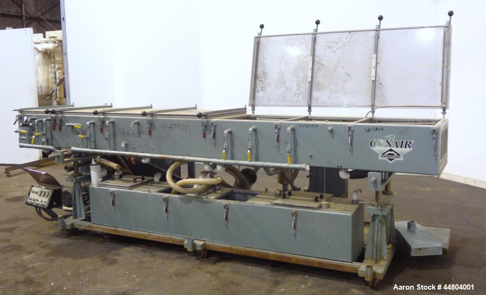 Used Conair Metaplast Vacuum Sizing Tank, Model MVS3-SP-L-R