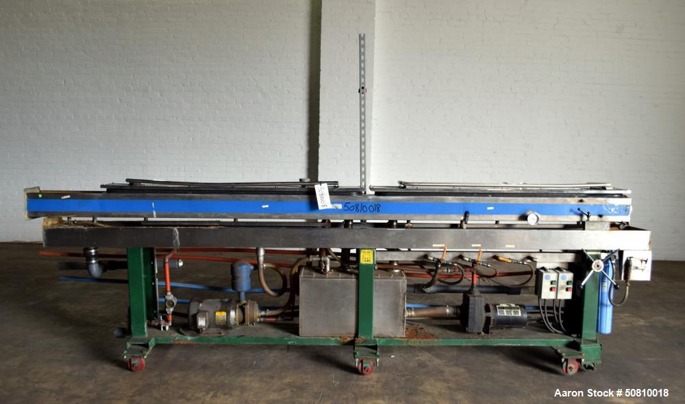Used Kum Soo Vacuum Sizing Tank, Model KUS-V
