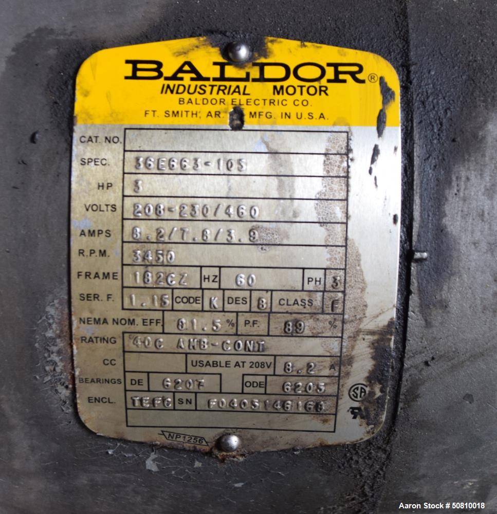 Used Kum Soo Vacuum Sizing Tank, Model KUS-V