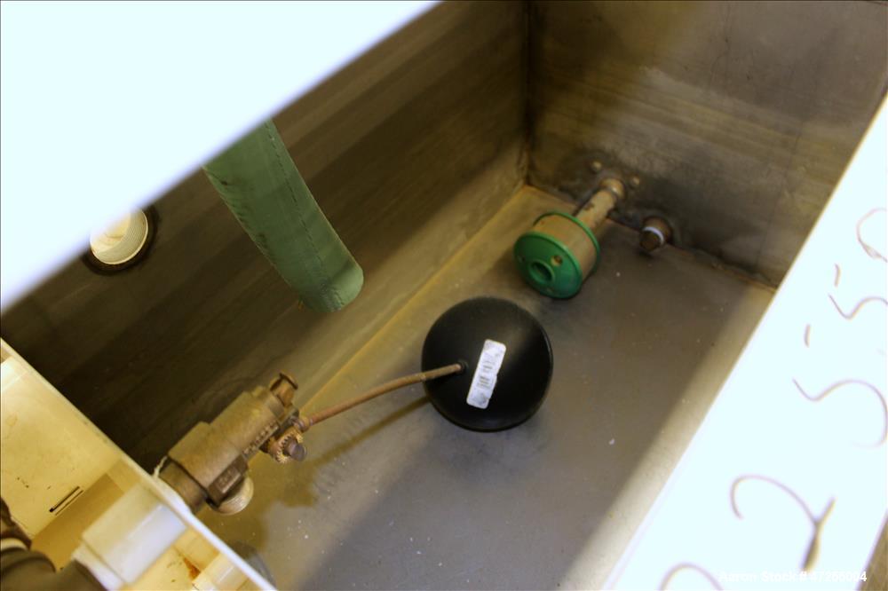 Used RDN Vacuum Sizing Tank, Model 2.0 PVS, 304 Stainless Steel, Maximum capaci