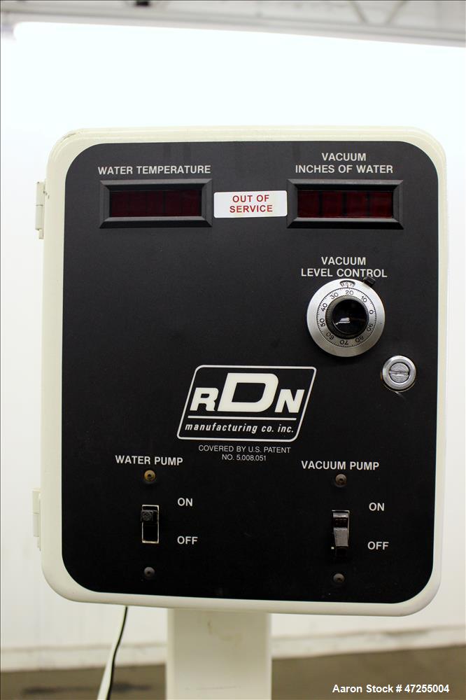 Used RDN Vacuum Sizing Tank, Model 2.0 PVS, 304 Stainless Steel, Maximum capaci