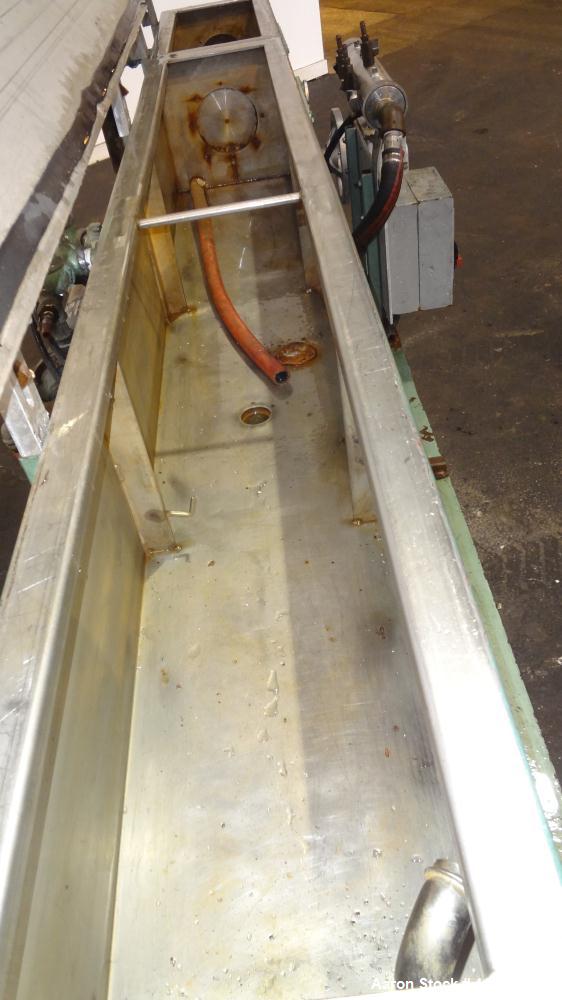 Used Stainless Steel RDN Vacuum Sizing Tank, Model 40-1V-2T-8
