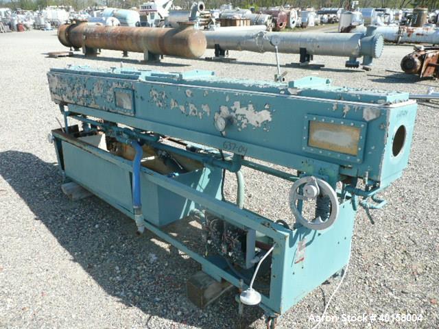 Used Stainless Steel RDN Vacuum Sizing Tank, model 4D1V2T12