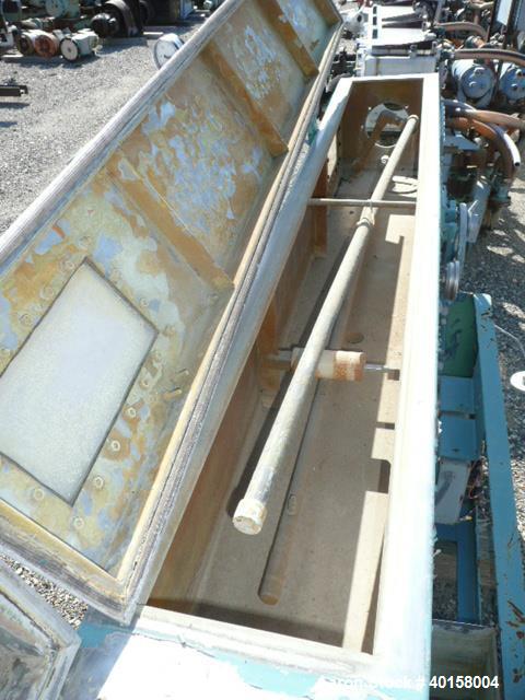 Used Stainless Steel RDN Vacuum Sizing Tank, model 4D1V2T12