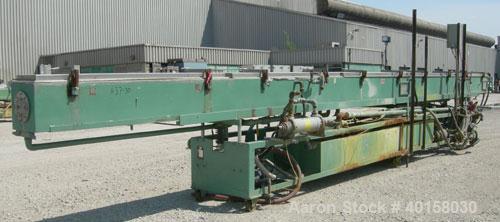 Used Stainless Steel RDN Vacuum Sizing Tank, Model 4D3V2T30