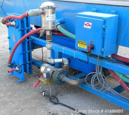 Used Stainless Steel RDN Vacuum Calibration Tank, Model 8D-1V-2T-15S