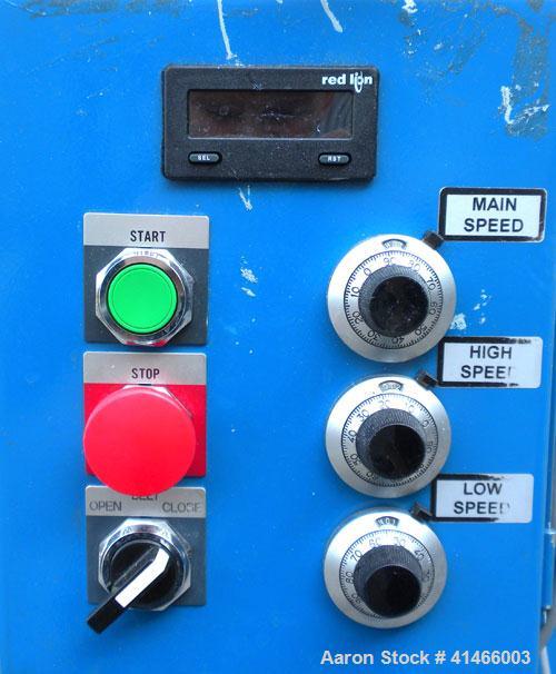 Used- Stainless Steel RDN Vacuum Calibration Tank, Model 8D-1V-2T-15S