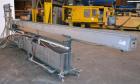 Used Al-Be Industries Vacuum Sizing Tank, Model C-7-216, 304 Stainless steel. Vacuum section 14’’ wide x 24’’ long x 7-1/2’’ deep with a plastic cover. Cooling section 8’’ wide x 216’’ long x 8’’ dee...