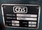 Used- CDS Custom Downstream Systems Vacuum Sizing Tank, Model CVS 10-14