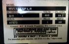 Used Conair Metaplast Vacuum Sizing Tank, Model MVS3-SP-L-R