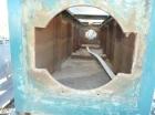 Used Metaplast Vacuum Sizing Tank, Model MVS. Approximately 14' long. Includes (3) pumps.