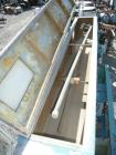 Used Stainless Steel RDN Vacuum Sizing Tank, model 4D1V2T12