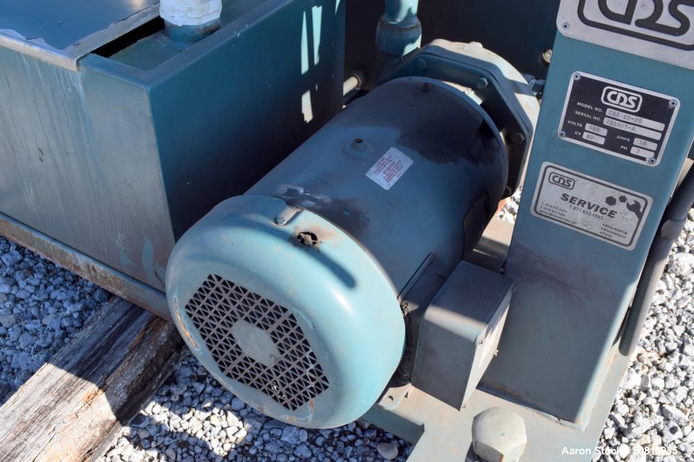 Used CDS Custom Downstream Systems Spray Cooling Tank, Model CST 10-26-B
