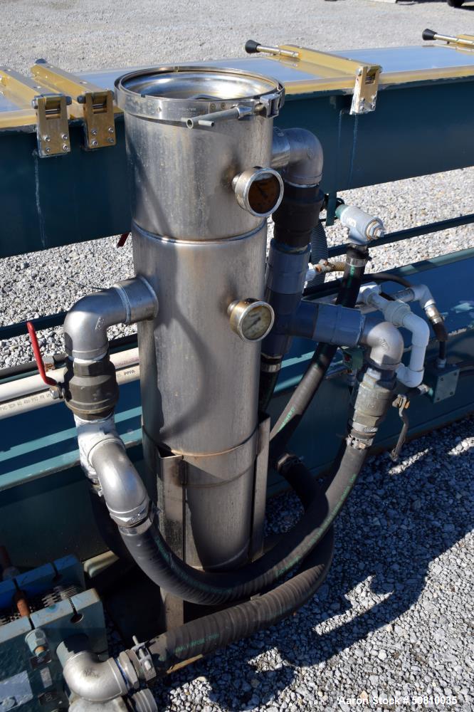 Used CDS Custom Downstream Systems Spray Cooling Tank, Model CST 10-26-B
