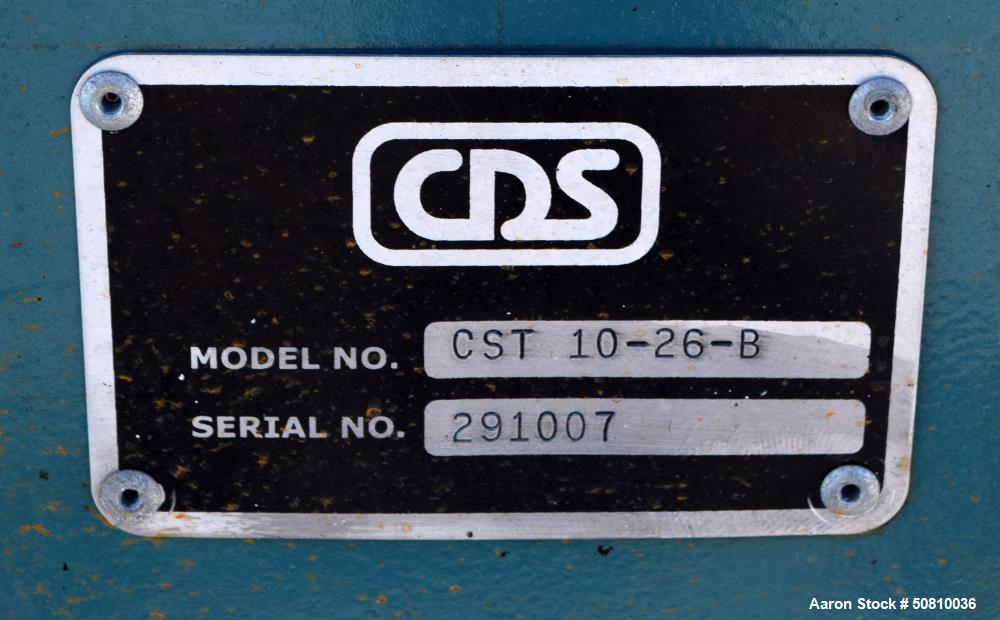 Used CDS Custom Downstream Systems Spray Cooling Tank, Model CST 10-26-B