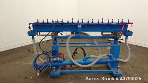 Used CDS Custom Downstream Systems Water Table, Model CWT-6-6.  6" Wide x 72" long x 6" deep.  Very little use.