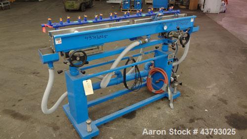 Used CDS Custom Downstream Systems Water Table, Model CWT-6-6.  6" Wide x 72" long x 6" deep.  Very little use.