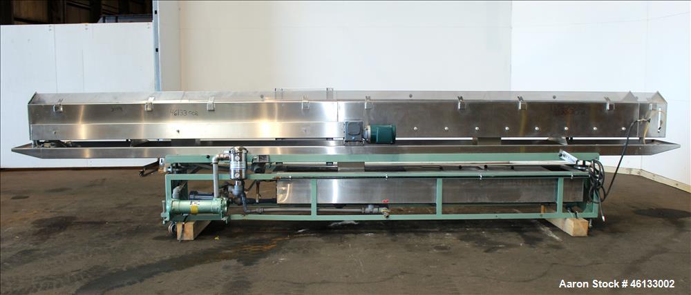 Used Davis Standard Water Cooling Bath, Model 20PRS