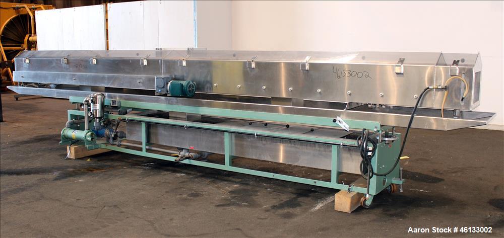 Used Davis Standard Water Cooling Bath, Model 20PRS