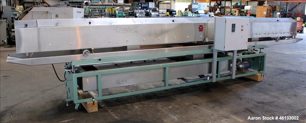 Used Davis Standard Water Cooling Bath, Model 20PRS