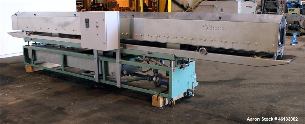 Used Davis Standard Water Cooling Bath, Model 20PRS