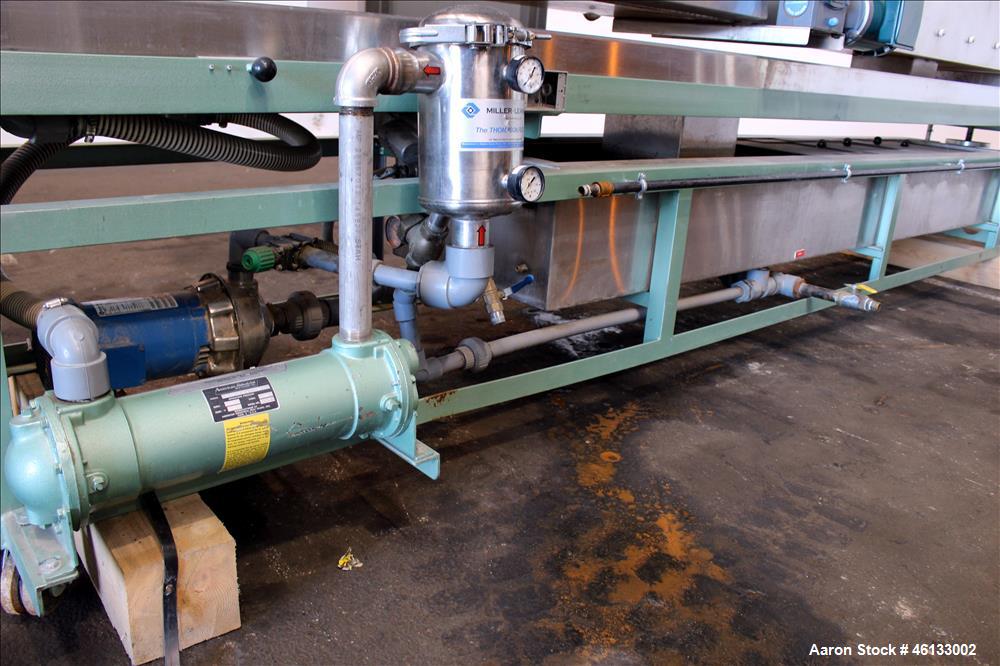 Used Davis Standard Water Cooling Bath, Model 20PRS