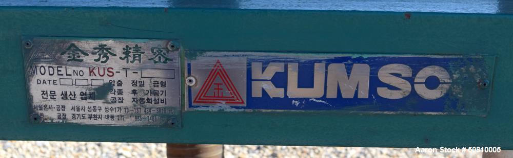 Used Kum Soo Water Cooling Tank, Model KUS-V