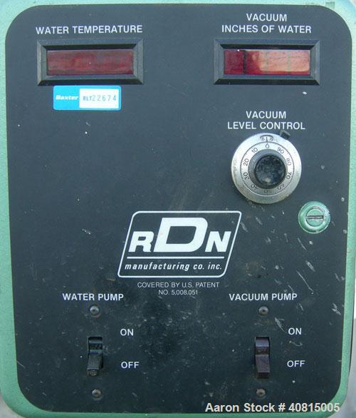 Used-  RDN Vacuum Sizing Tank, Model 20 P.V.S., 304 Stainless Steel.  6 1/2" wide x 6" deep x 96" long.  (1) 75" long sectio...