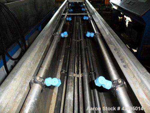 Used-Unicor Cooling Spray Bath for pipes up to 2.36" (60 mm) diameter.  Length 13 feet (4000 mm).