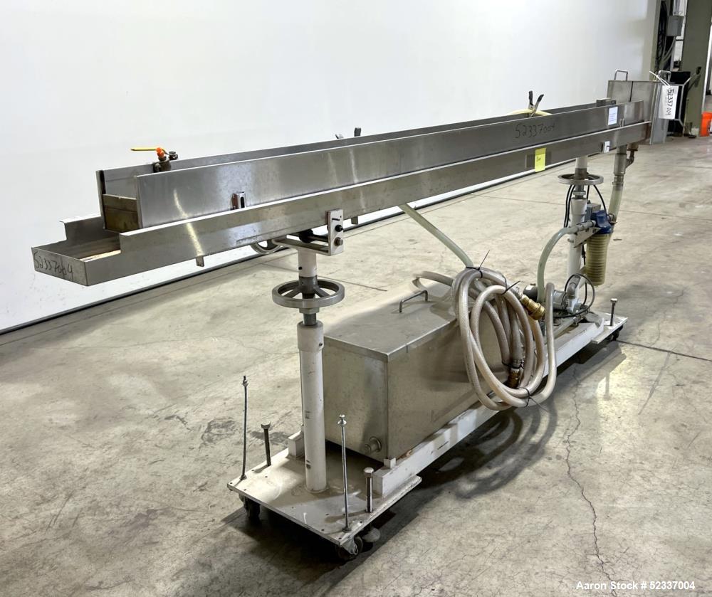 114" Long Stainless Steel Vacuum Sizing Tank