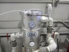 Used CDS Spray Cooling Tank, Model CST12-25, Stainless Steel Construction. 12