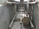 USED: Conair spray cooling tank, model MCB21-8, 304 stainless steel. Approximately (3) sections, 16