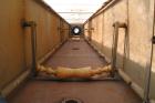 USED: Custom Fabricated wash tank, 304 stainless steel. Tank 24