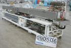 Used: Extrusion Services Inc.(ESI) spray cooling tank, 304 stainless steel. 26