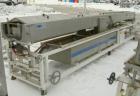 Used: Extrusion Services Inc (ESI) Spray Cooling Tank, 304 stainless steel. 26