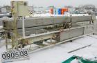 Used: Extrusion Services Inc.(ESI) spray cooling tank,304 stainless steel. 16