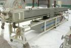 Used: Extrusion Services Inc.(ESI) spray cooling tank,304 stainless steel. 16