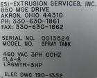 Used: Extrusion Services Inc.(ESI) spray cooling tank,304 stainless steel. 16