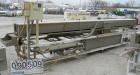 Used: Extrusion Services Inc (ESI) spray cooling tank, 304 stainless steel. 16