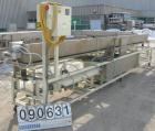 Used: Extrusion Services Inc.(ESI) spray cooling tank, 304 stainless steel. 16