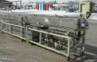 Used: Extrusion Services Inc.(ESI) spray cooling tank, 304 stainless steel. 16