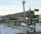 Used: Extrusion Services Inc.(ESI) spray cooling tank, 304 stainless steel. 16