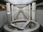 Used: Extrusion Services Inc.(ESI) spray cooling tank, 304 stainless steel. 16