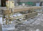 Used: Extrusion Services Inc.(ESI) spray cooling tank, 304 stainless steel. 16